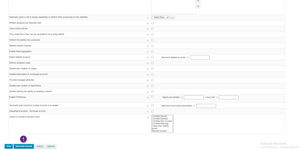 IdentityIQ Active Directory Account Aggregation