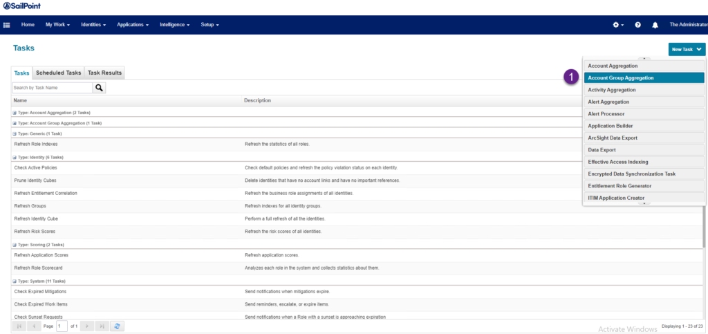 Sailpoint IdentityIQ Aggregation 