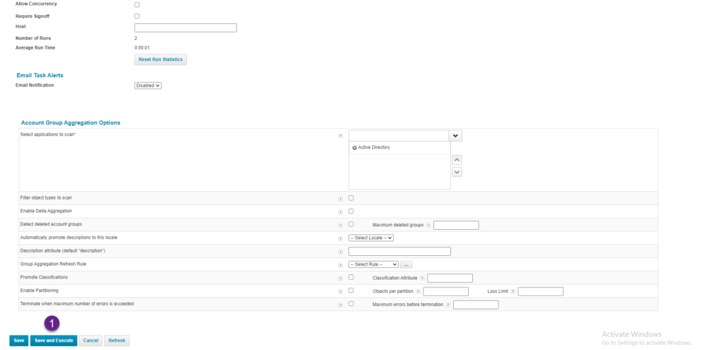 Sailpoint IdentityIQ Aggregation 