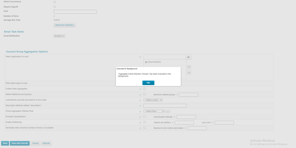 Sailpoint IdentityIQ Aggregation 