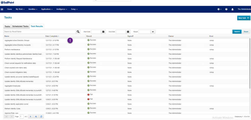 Sailpoint IdentityIQ Aggregation 