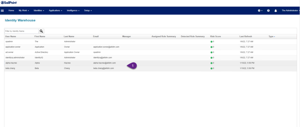 IdentityIQ Delimited File Connector